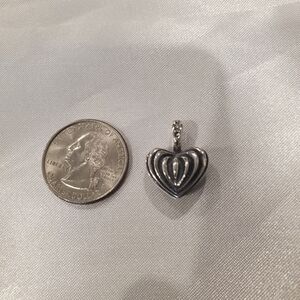 Lagos Fluted Heart Pendant W/O Chain
